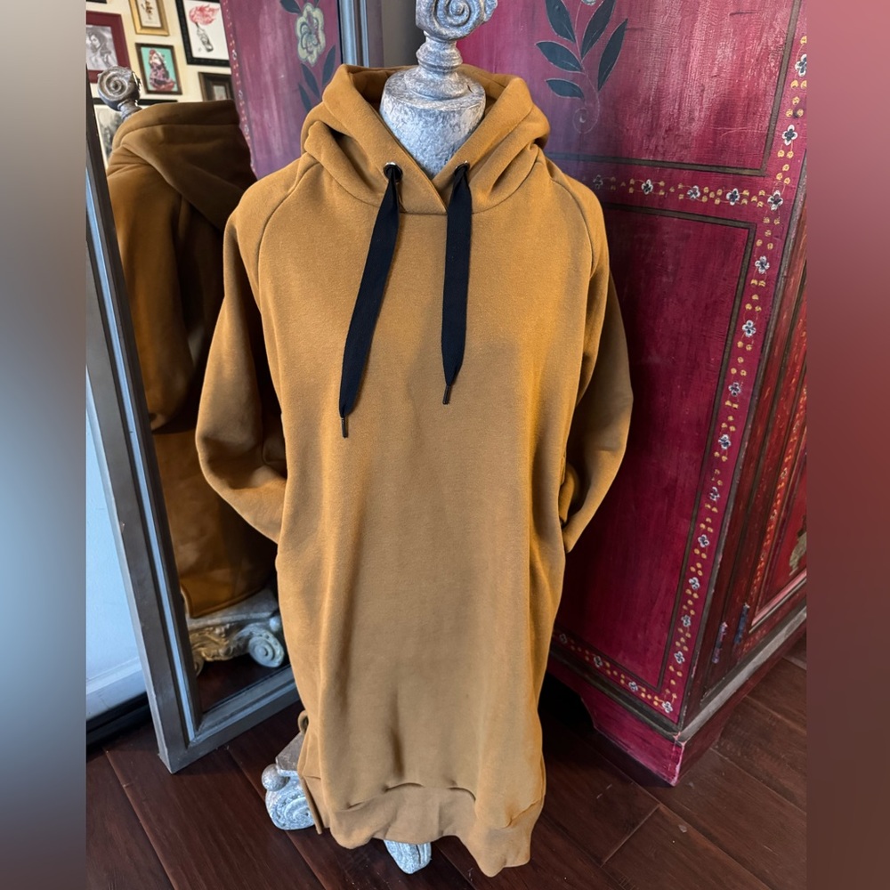Oversized hoodie dress